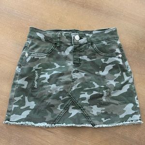 Girls Justice camp skirt
